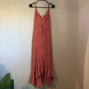 Midi Polka Dot Dress